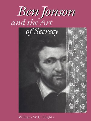cover image of Ben Jonson and the Art of Secrecy